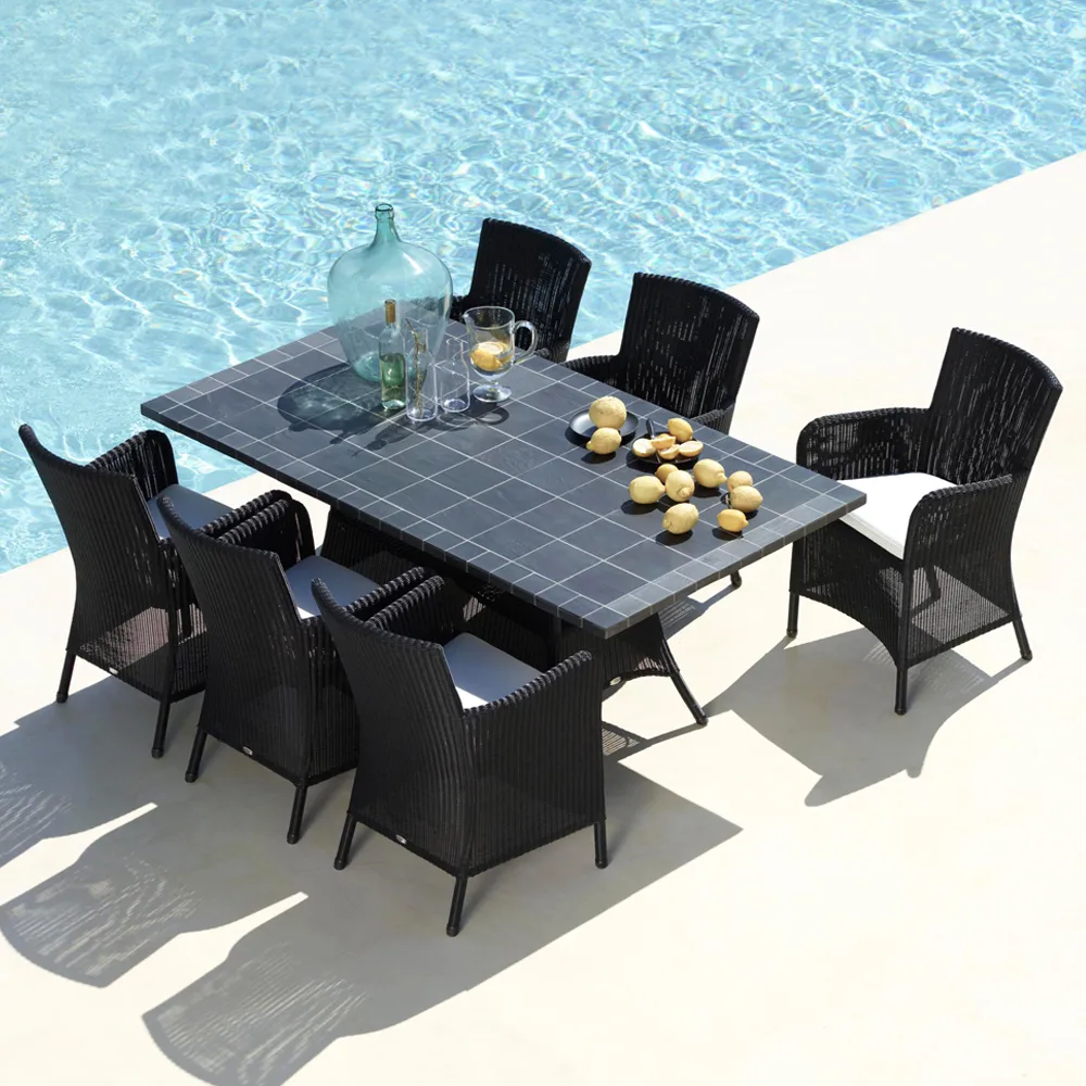 Hampsted Armlehnstuhlkissen, Cane-line Matt Grey Cane-line