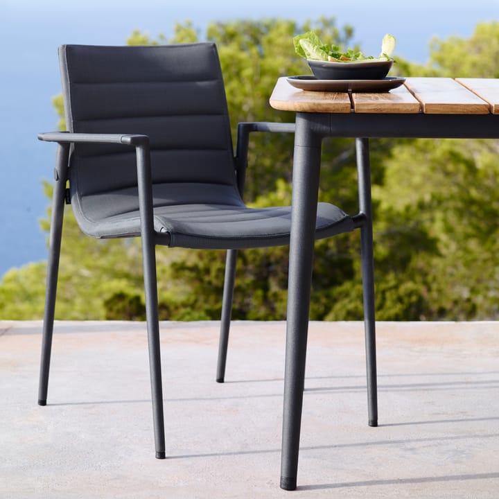 Kern Esstisch Teak 210x100x74 cm, Taupe stativ Cane-line
