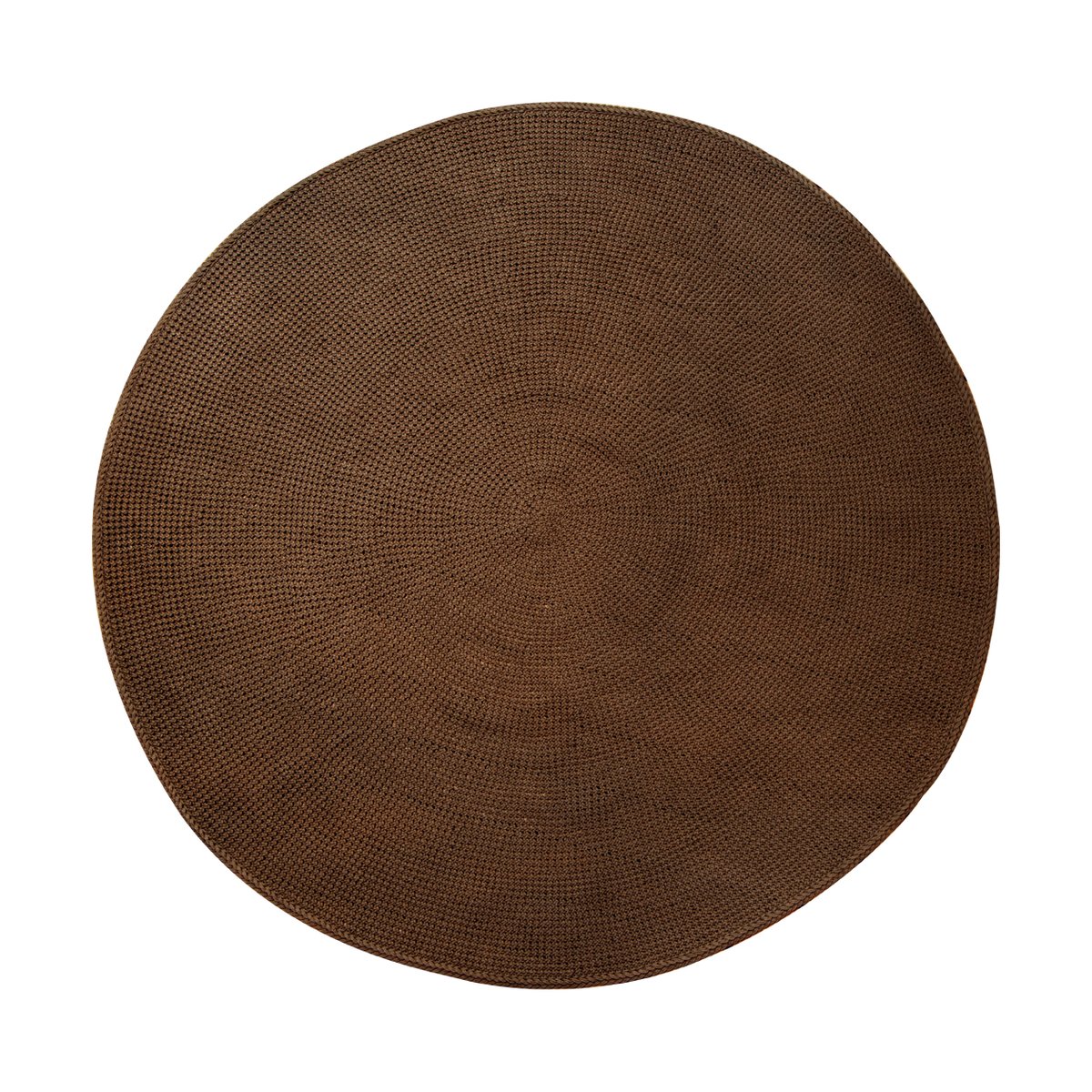 Cane-line Knit Teppich Ø200 cm Umber brown (Soft Rope)