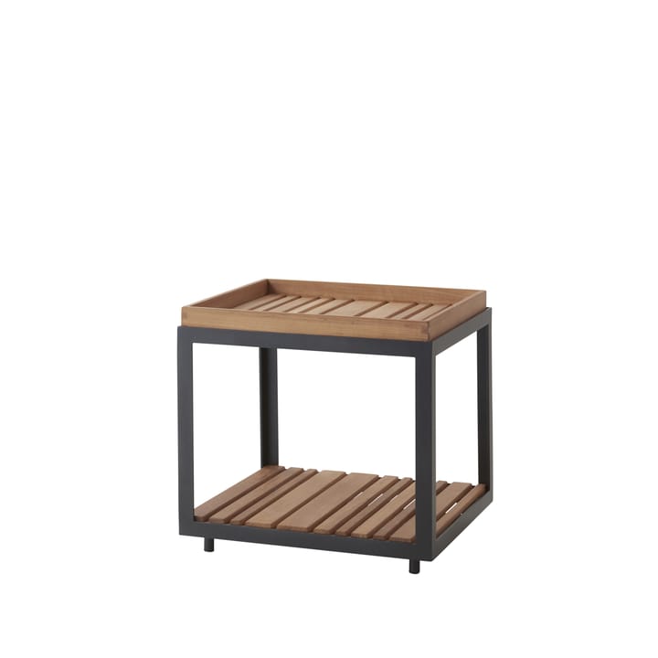 Level Beistelltisch - Teak-Lava Grey Stativ - Cane-line