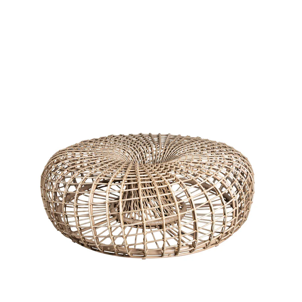 Nest Tisch/Hocker, Natural, groß Cane-line