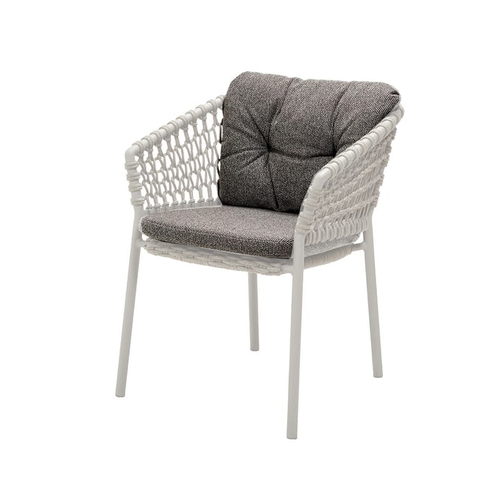 Ocean/Basket/Moments Stuhlkissen-Set, Wove Dark Grey Cane-line