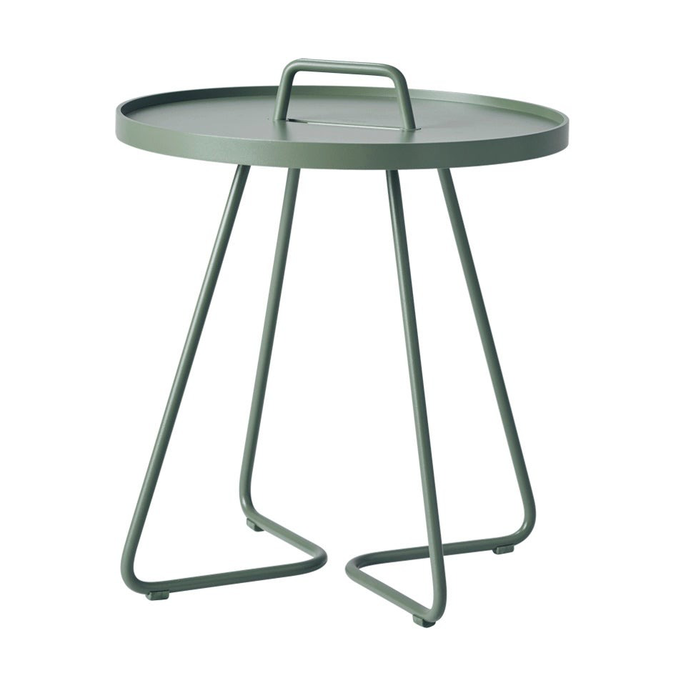 Cane-line On the move Tisch Ø44 cm Dusty Green