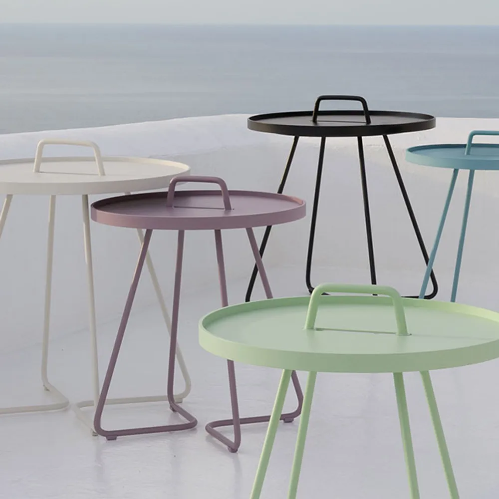 On the move Tisch Ø44 cm, Taupe Cane-line