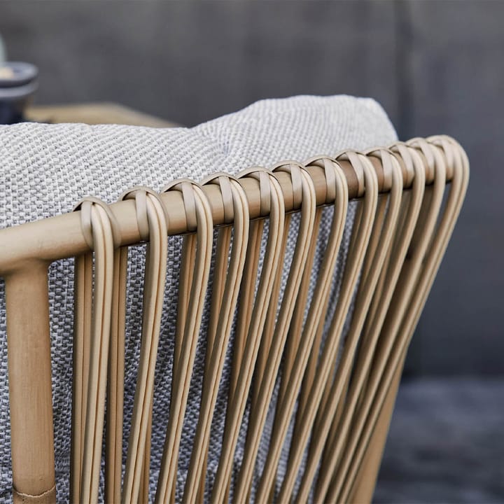 Ozean Armlehnenstuhl Aluminium, Natural Cane-line