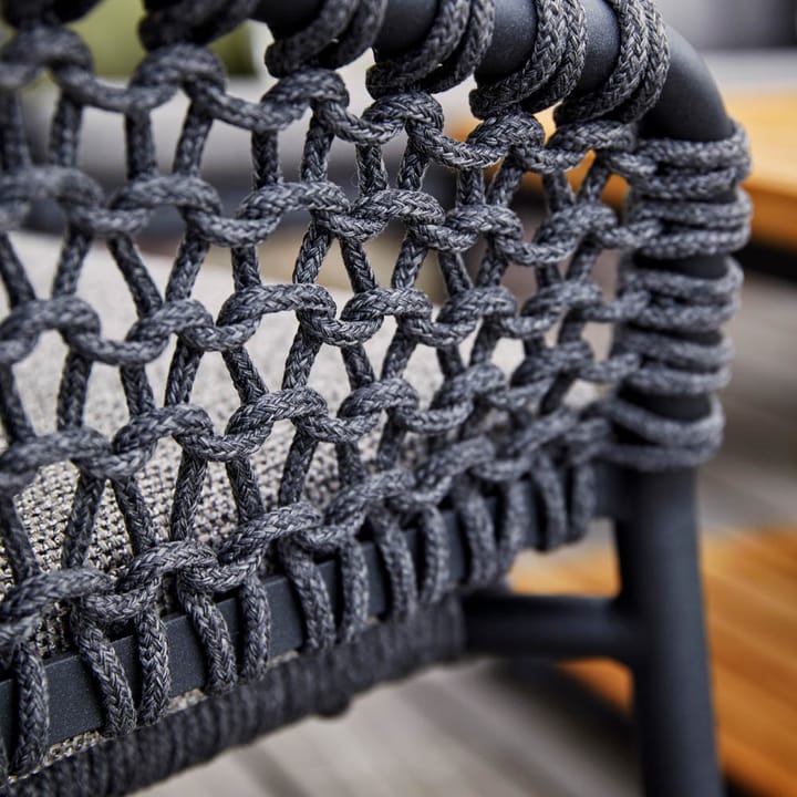 Ozean Modulsofa, Dark Grey, einfach Cane-line