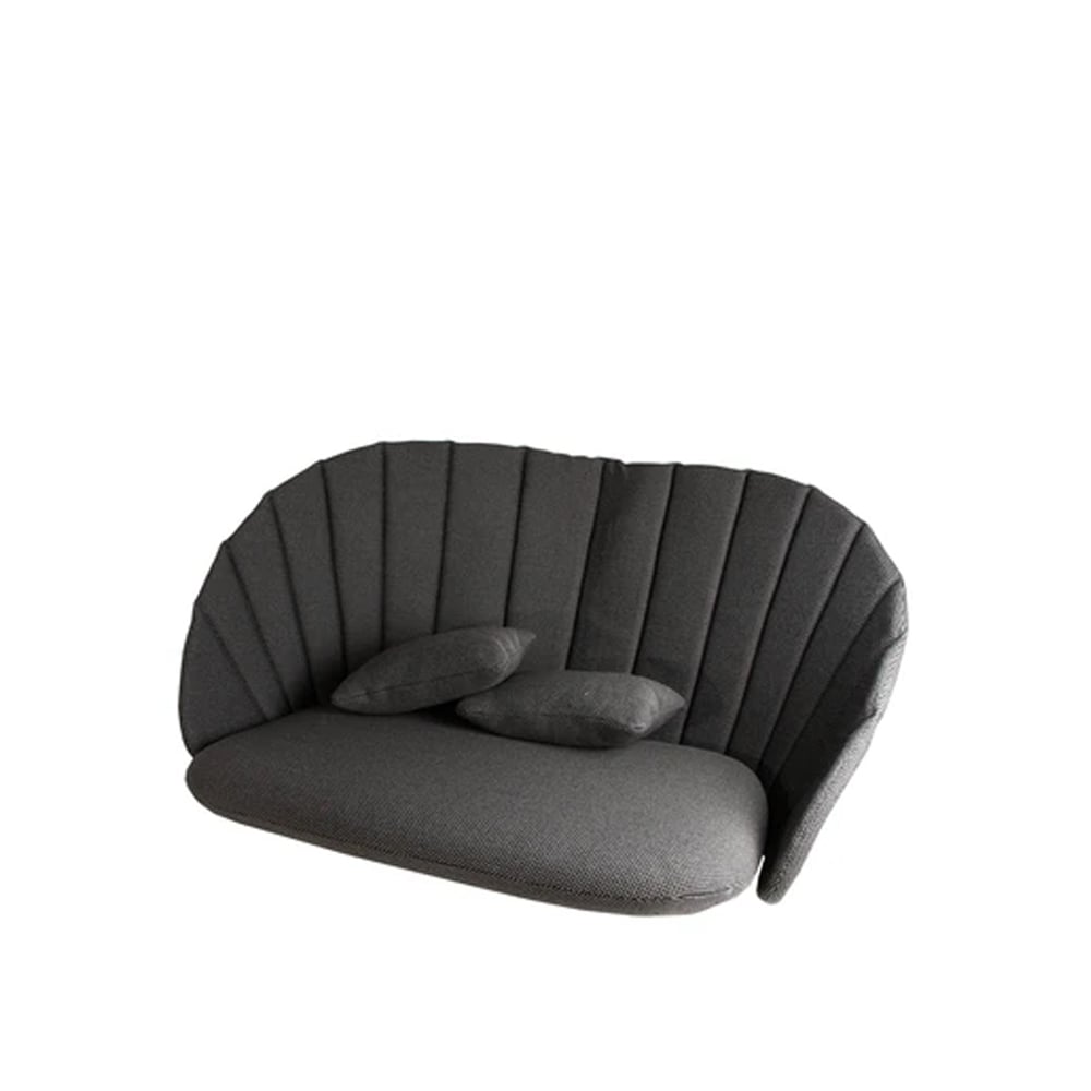 Cane-line Peacock Sofa-Set 2-Sitzer Focus dark grey