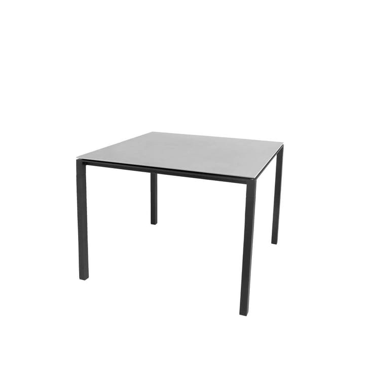 Pure Esstisch - Concrete Grey-Lava Grey 100x100 cm - Cane-line