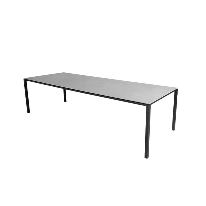 Pure Esstisch - Concrete Grey-Lava Grey 280x100 cm - Cane-line