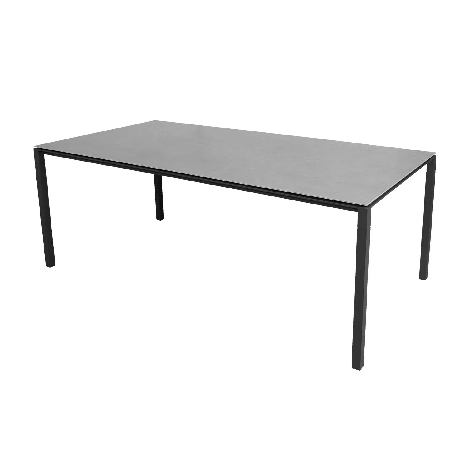 Pure Tisch 200x100 cm Betongrau-Lavagrau,  Cane-line