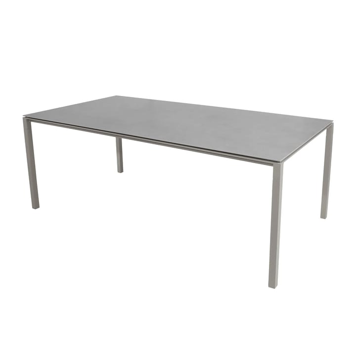 Pure Tisch 200x100 cm Concrete grey-taupe - undefined - Cane-line