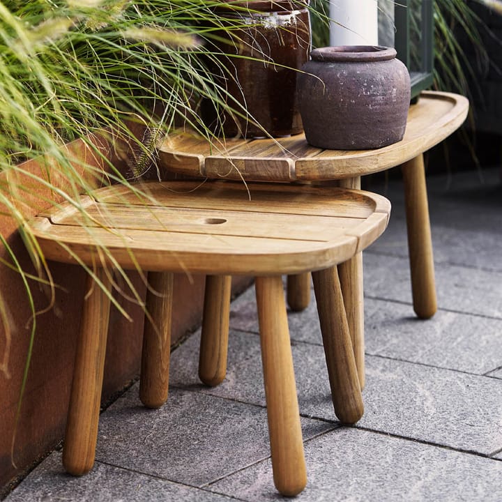 Royal Beistelltisch 43,5x43,5 cm, Teak, Square Cane-line