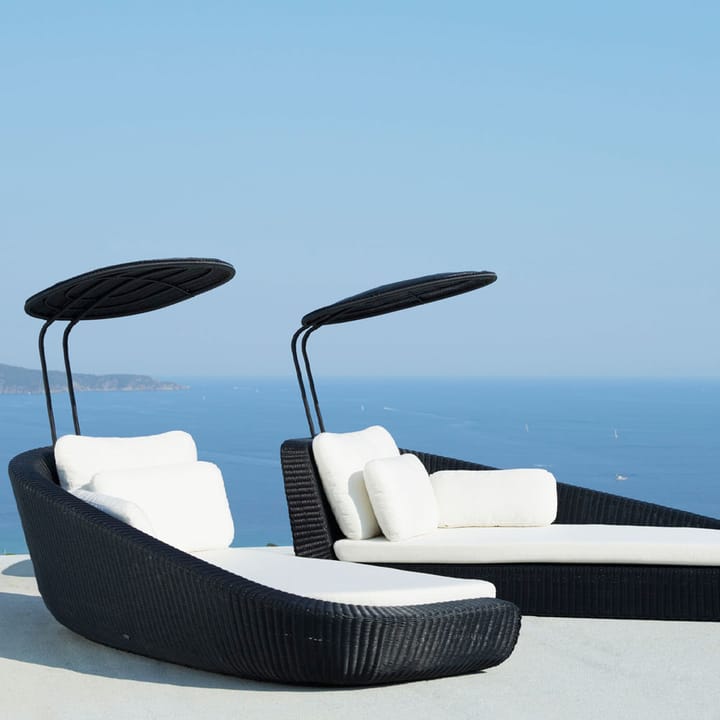 Savannah Récamiere, Black, links Cane-line