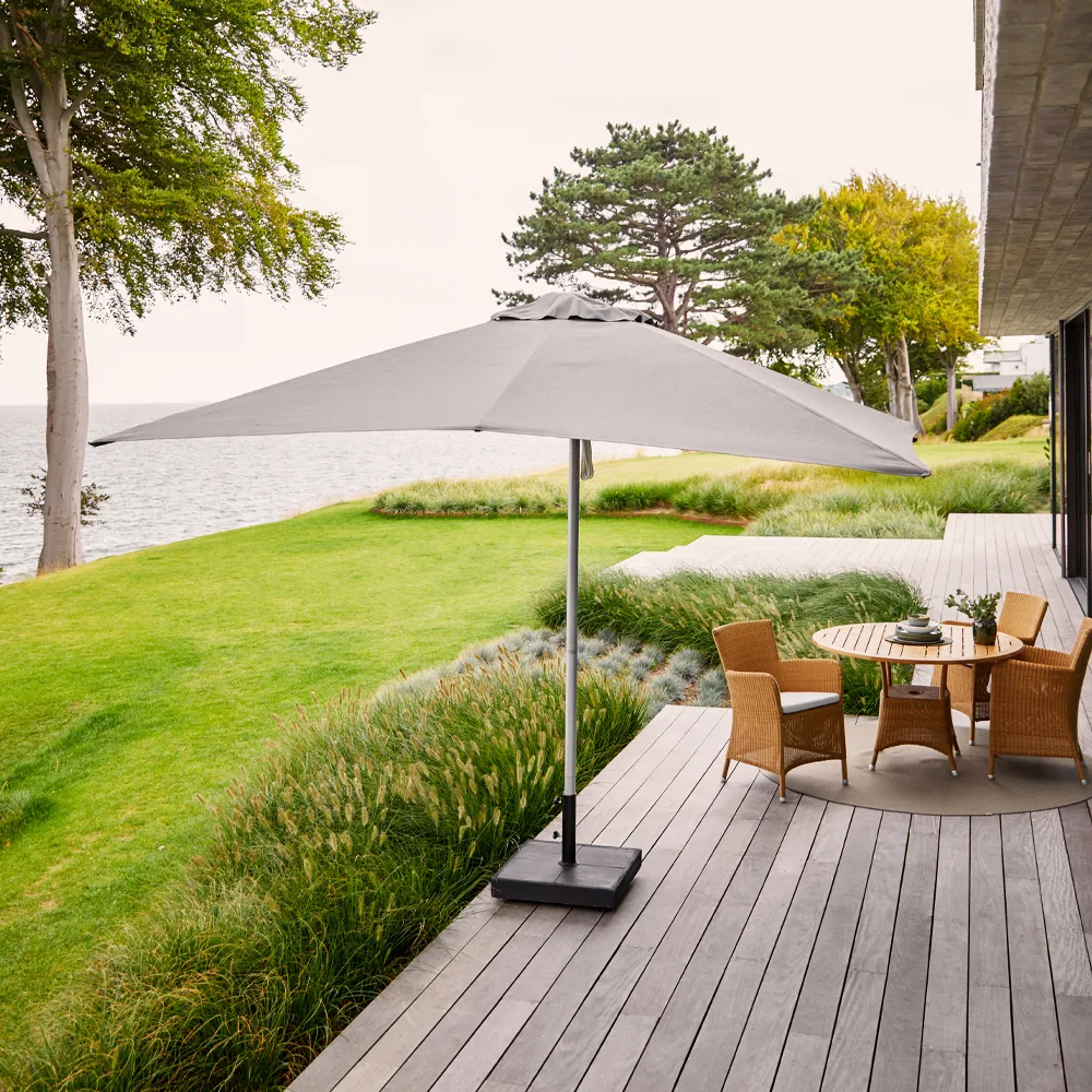 Shadow Sonnenschirm, Dusty White, 300x300cm Cane-line