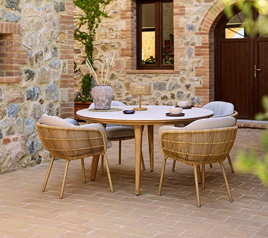 Stay Stuhl, Natural (Weave) Cane-line