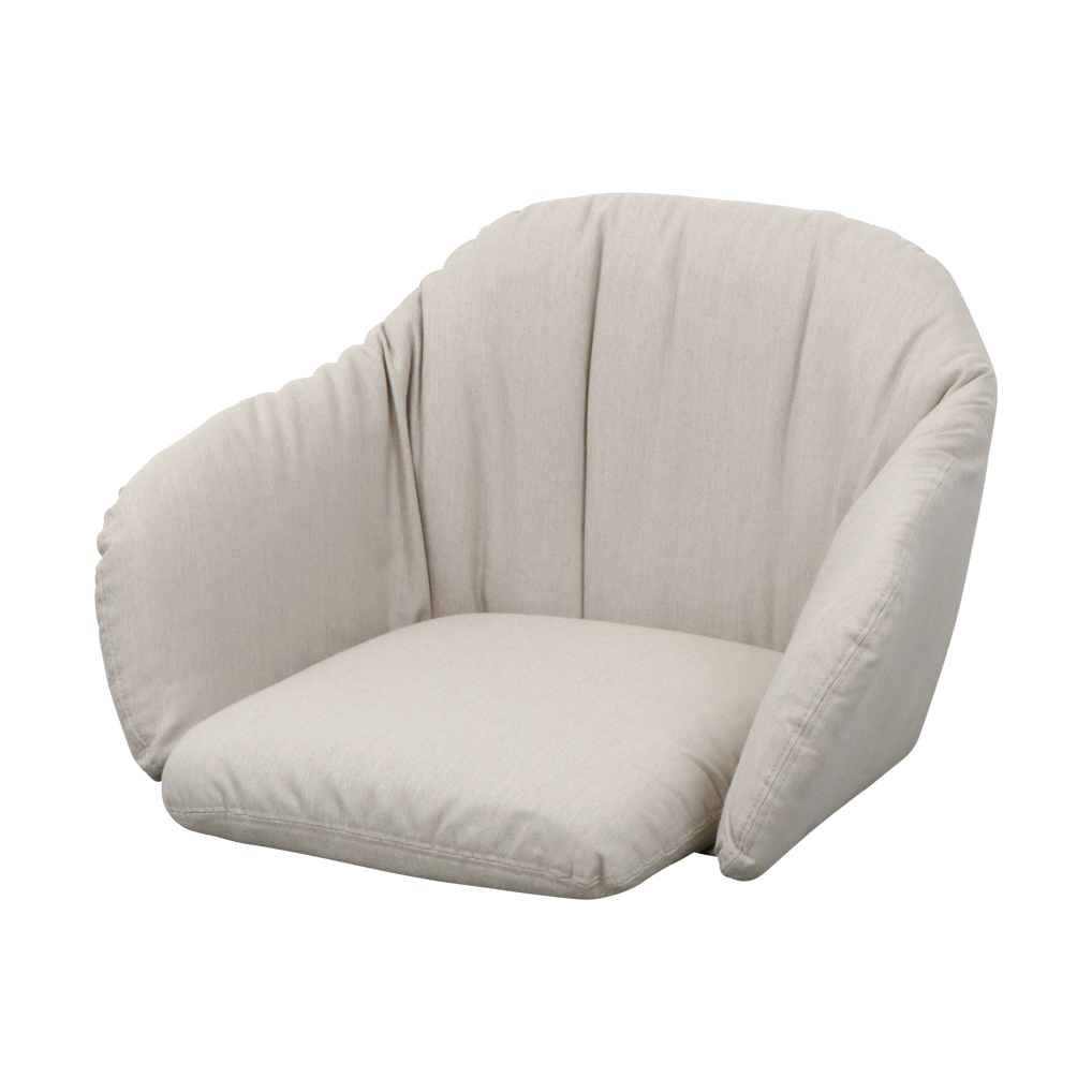 Cane-line Stay Stuhlkissen Set Sand (Natté) | Skandinavisches Design | Beige