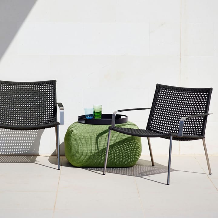 Straw Lounge-Sessel - Anthracite - Cane-line