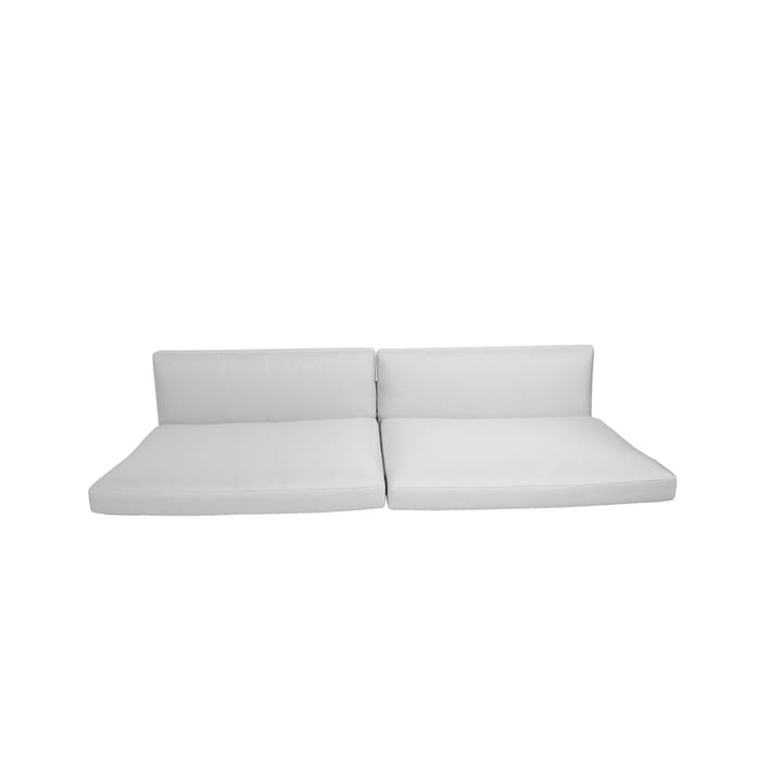 Verbinden Sitzkissen Sofa 3-Sitzer - Cane-line Matt White - Cane-line