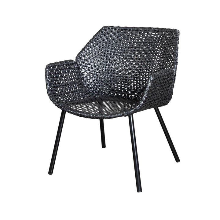 Vibe Lounge-Sessel - Black/Anthracite - Cane-line