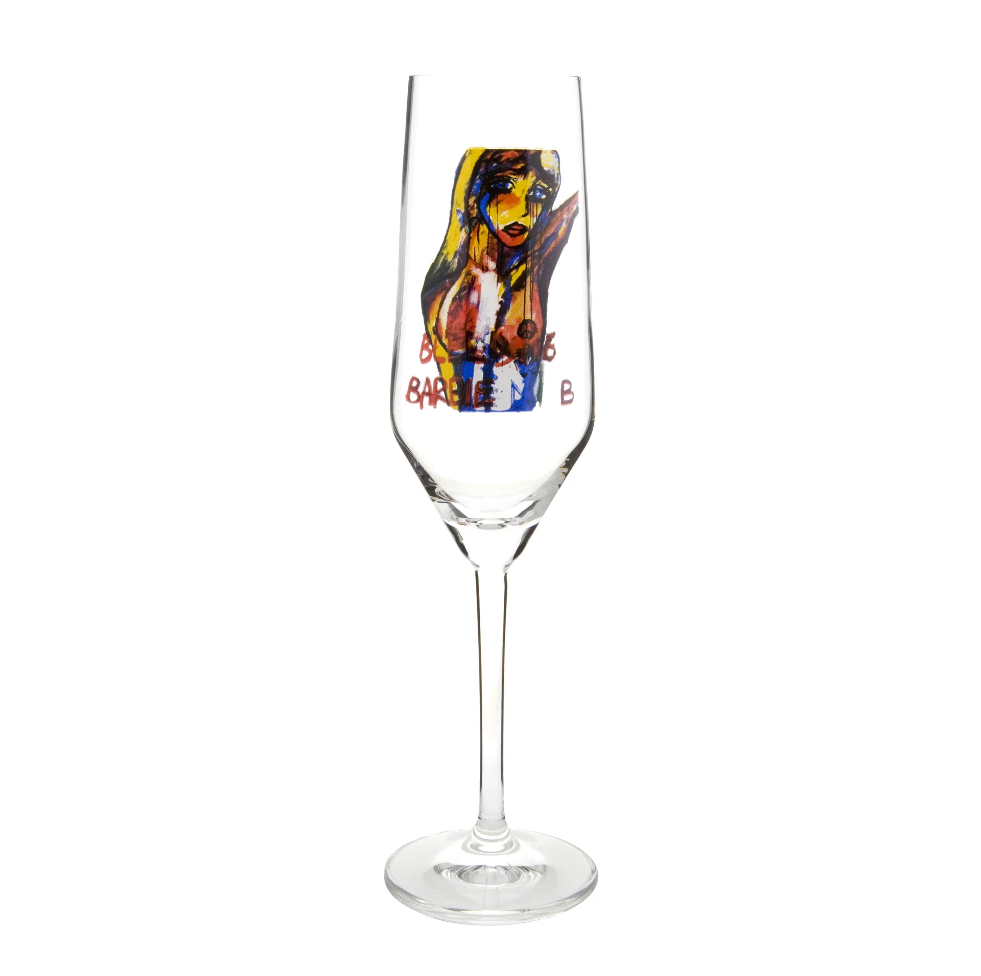 Bleeding Barbie Champagnerglas, 30cl Carolina Gynning