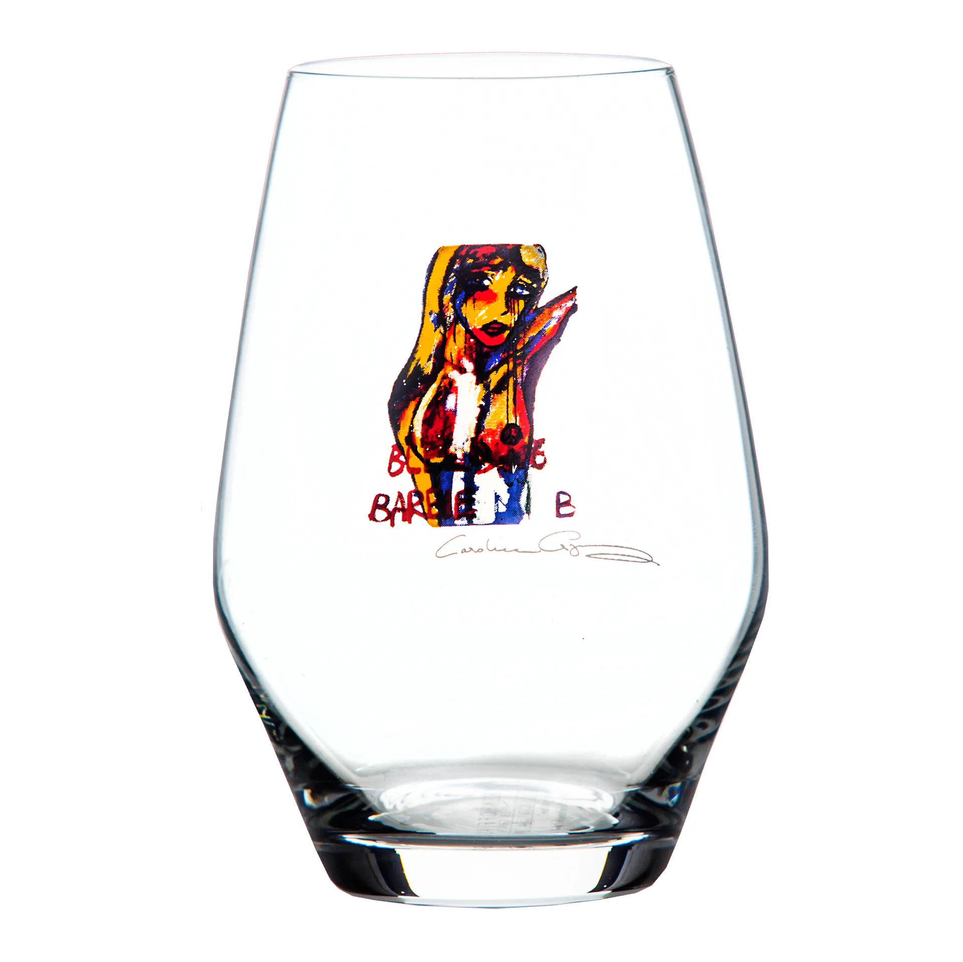 Bleeding Barbie Wasserglas, 35cl Carolina Gynning