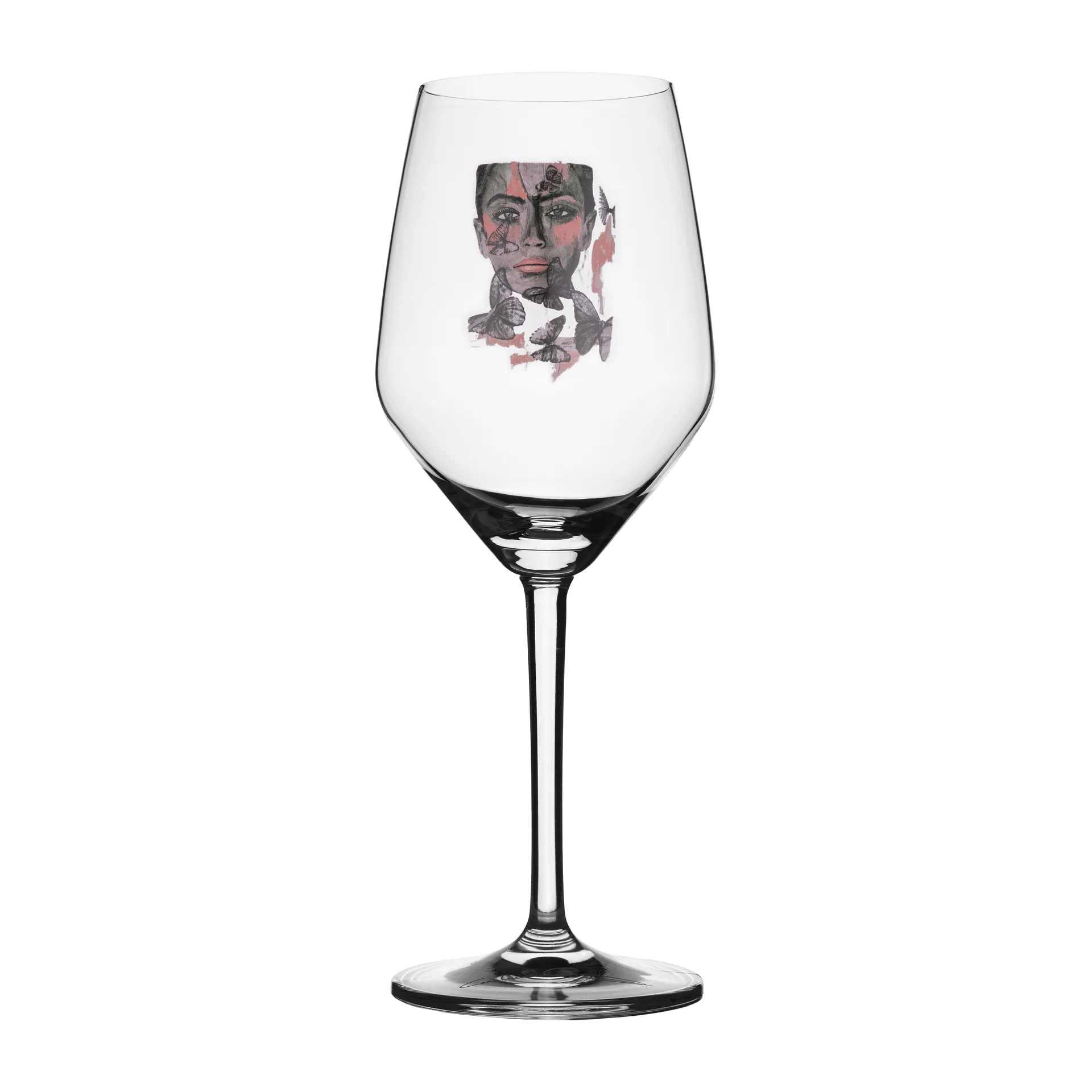 Butterfly Queen Rosé-/Weißweinglas, 40cl Carolina Gynning