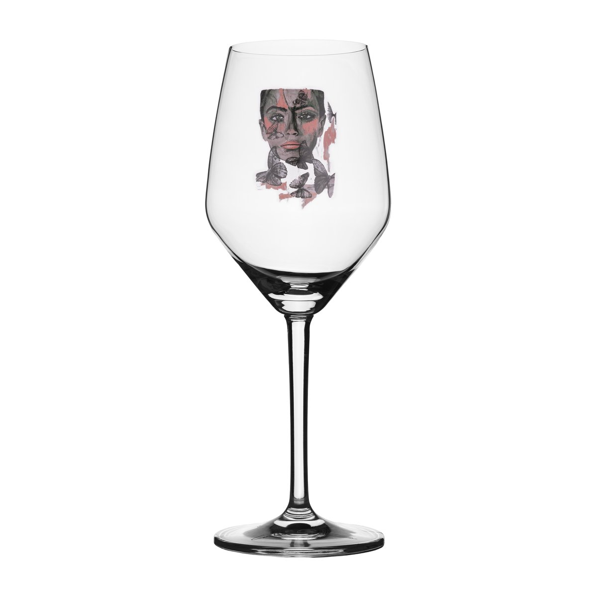 Carolina Gynning Butterfly Queen Rosé-/Weißweinglas 40cl