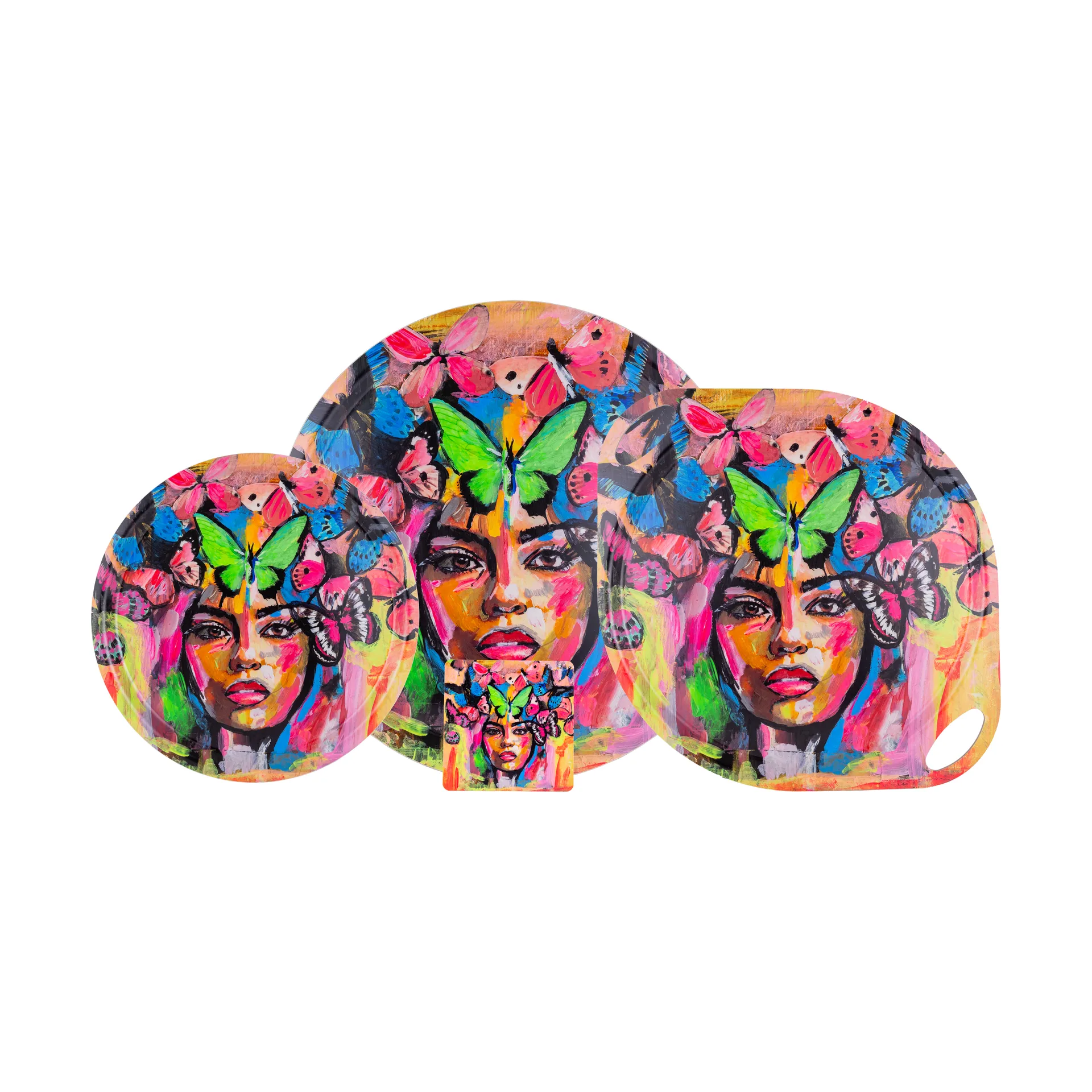 Coming back to life Tablett Ø46 cm, Multi Carolina Gynning