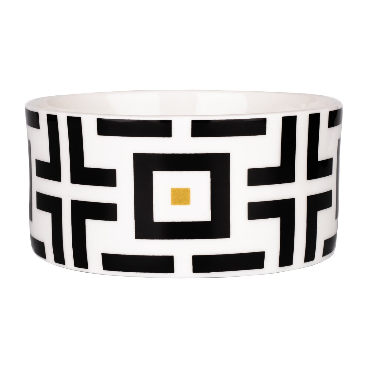 Carolina Gynning DECO Schale 50cl Weiß-schwarz