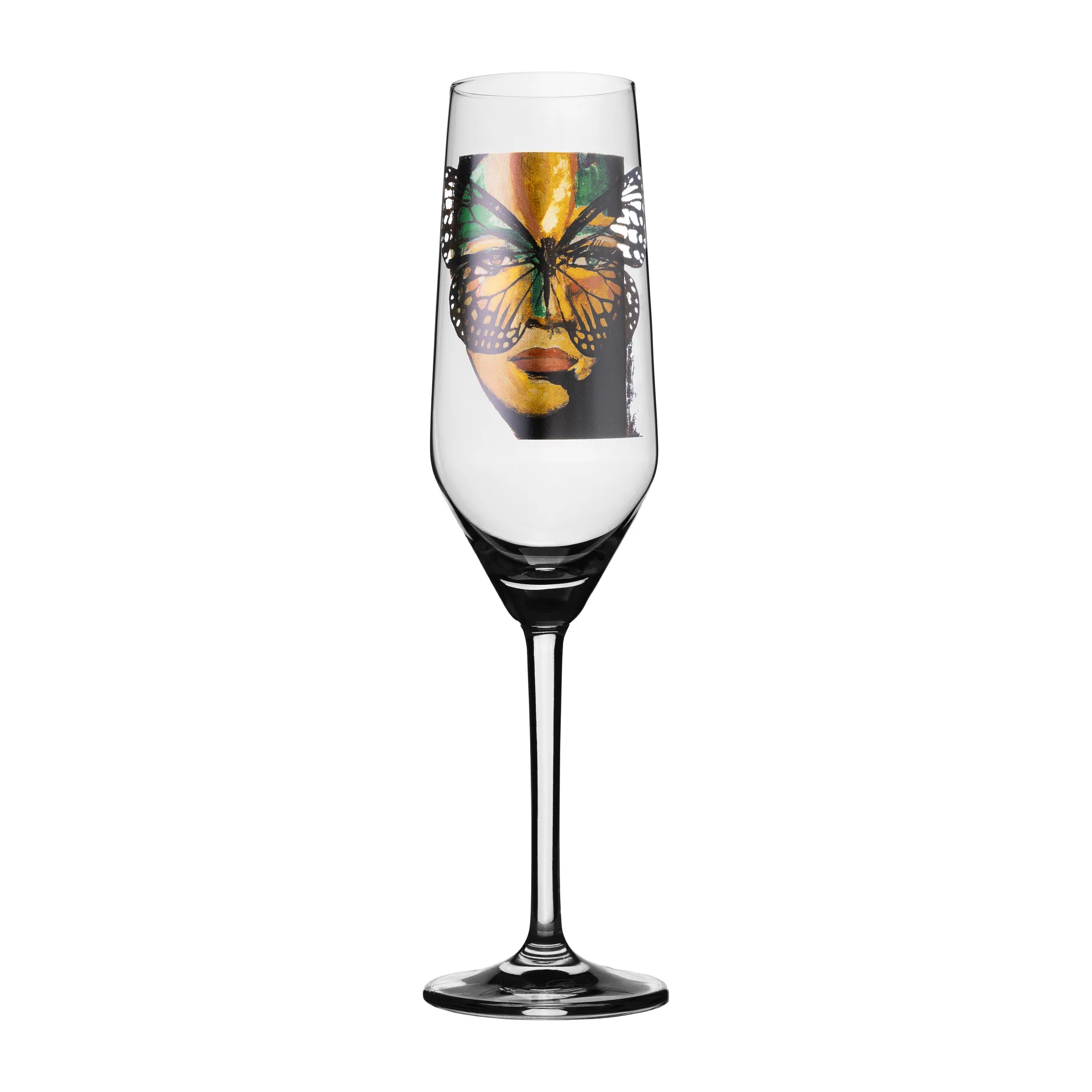 Golden Butterfly Champagnerglas 30cl, Clear Carolina Gynning