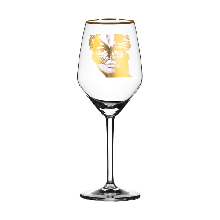 Golden Butterfly Roséweinglas 40 cl - Gold - Carolina Gynning