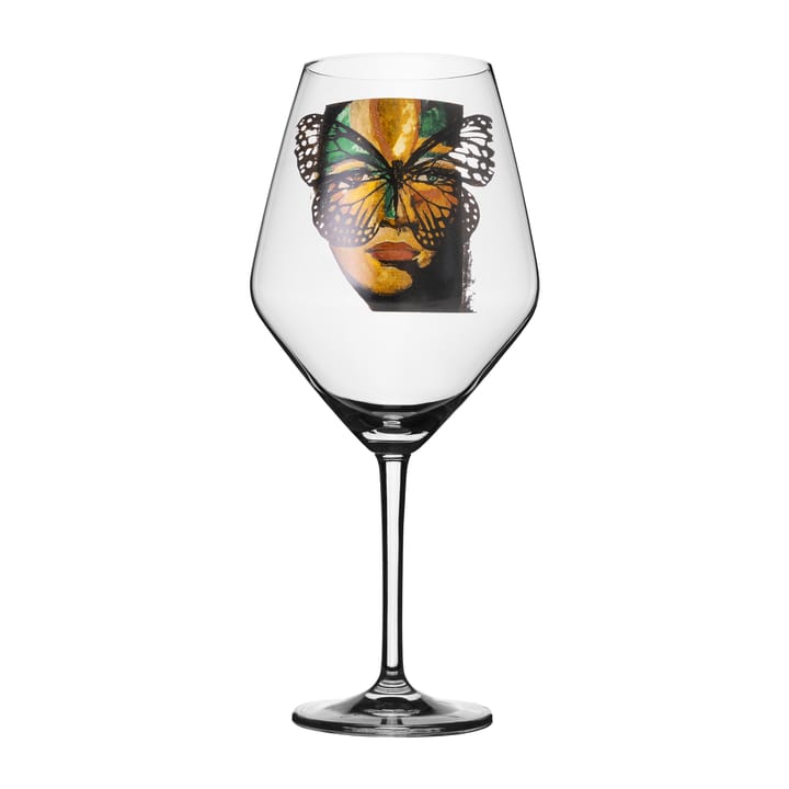 Golden Butterfly Weinglas 75cl - Clear - Carolina Gynning