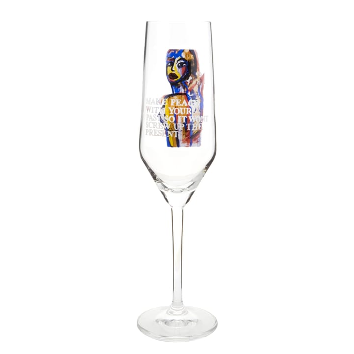 Make Peace Champagnerglas - 30cl - Carolina Gynning