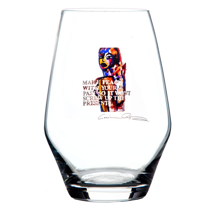 Make Peace Wasserglas - 35cl - Carolina Gynning