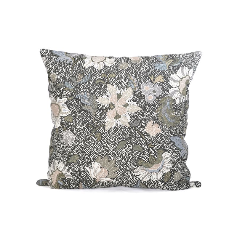 Ceannis Flower Kissenbezug 50x50 cm Schwarz