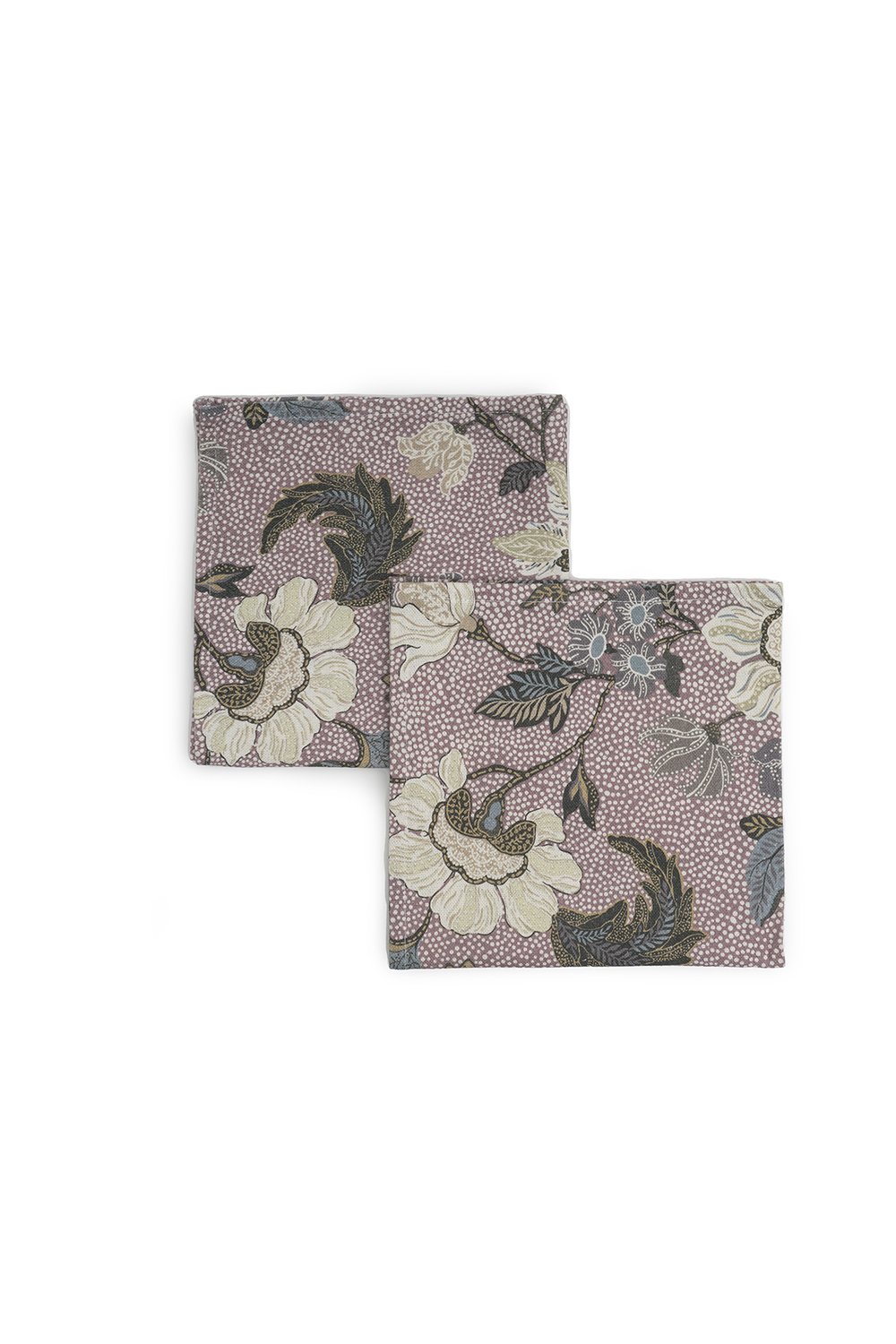 Ceannis Serviette 2er-Pack 45x45 cm Blümchenrosa