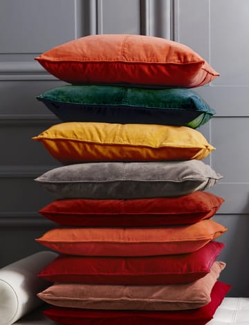 Velvet Collection Kissenbezug 50x50 cm - Grau - Ceannis
