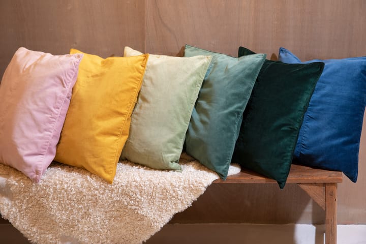 Velvet Collection Kissenbezug 50x50 cm, Rosa Ceannis