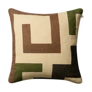 Aman Kissenbezug 50x50 cm - Taupe-cactus green-brown - Chhatwal & Jonsson