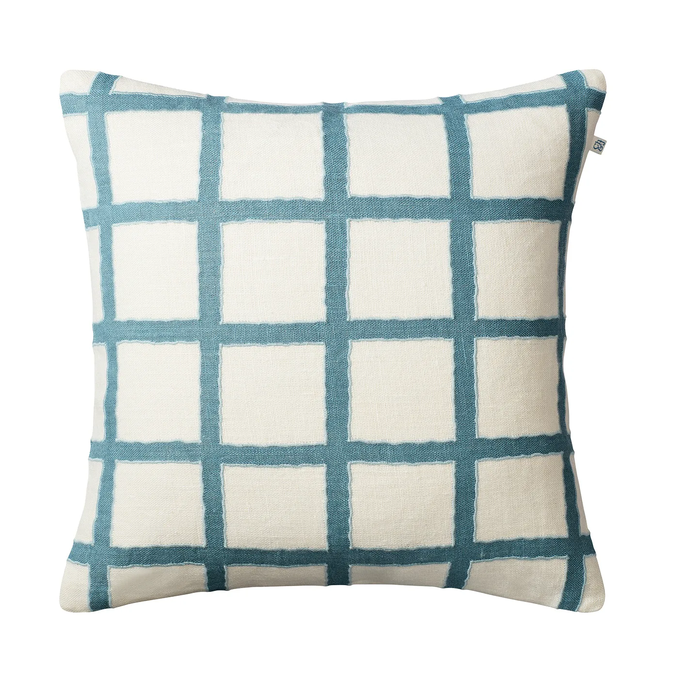 Amar Kissenbezug 50 x 50cm, White-blue-aqua Chhatwal & Jonsson