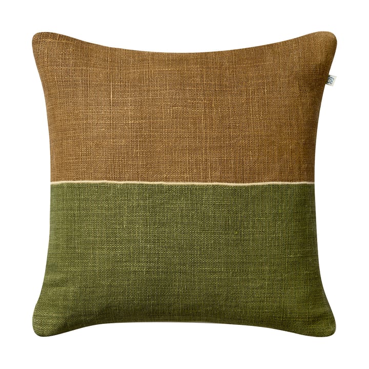 Amol Kissenbezug 50 x 50cm - Taupe-cactus green - Chhatwal & Jonsson