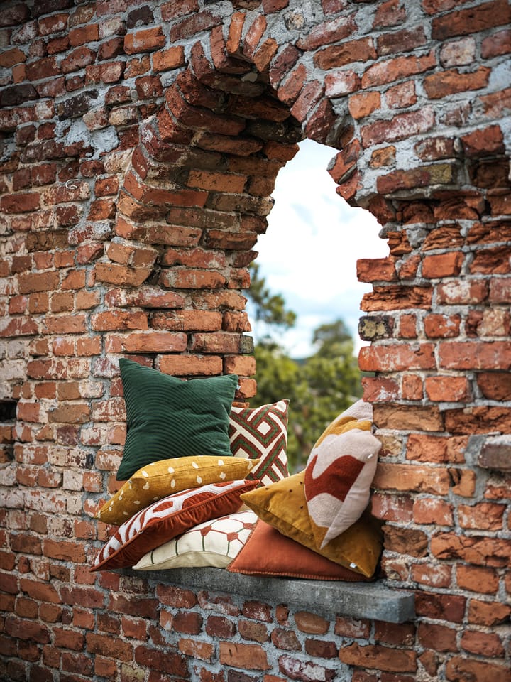 Arun Kissenbezug 50 x 50 cm, Forest Green-Terracotta Chhatwal & Jonsson