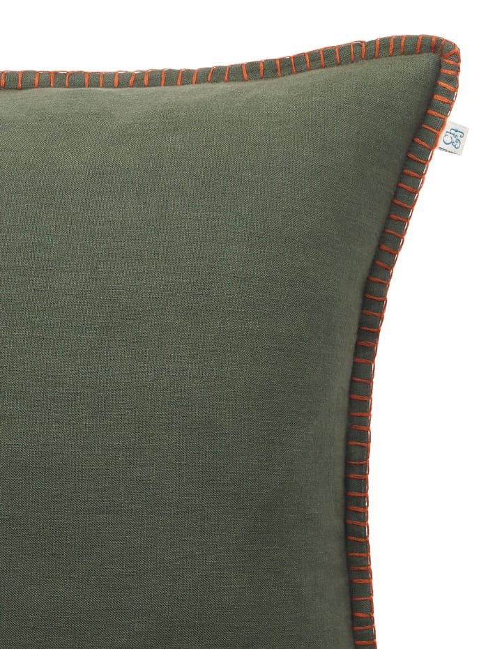 Arun Kissenbezug 50 x 50 cm, Forest Green-Terracotta Chhatwal & Jonsson