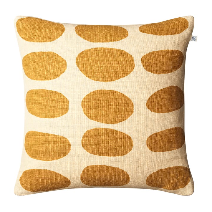 Asim Kissenbezug 50 x 50cm - Light beige-spicy yellow - Chhatwal & Jonsson