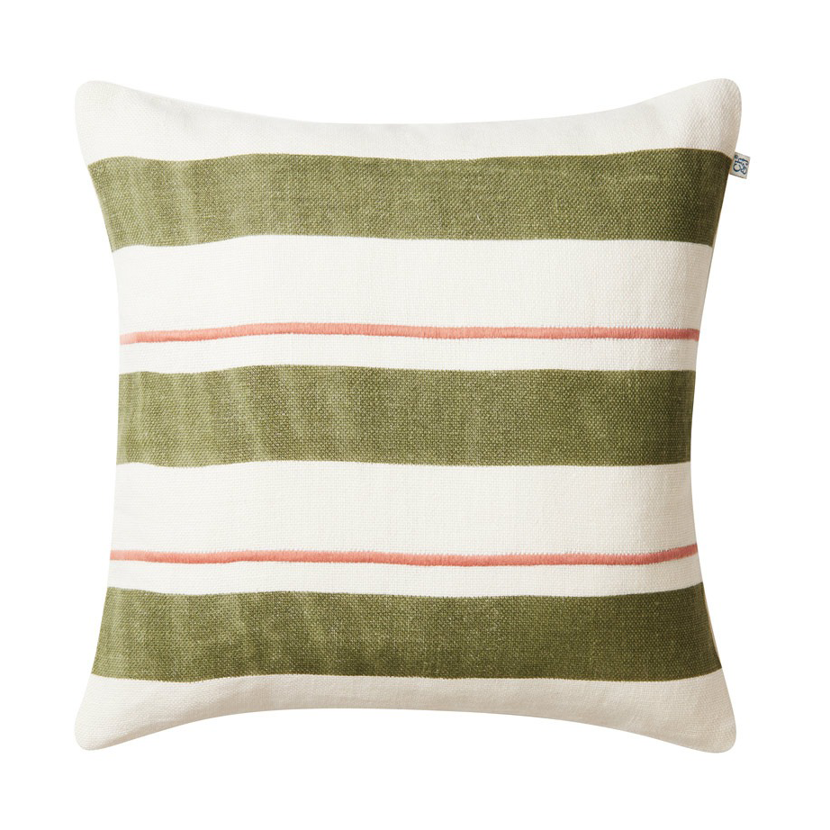 Chhatwal & Jonsson Assam Kissenbezug 50x50 cm Cactus green-rose