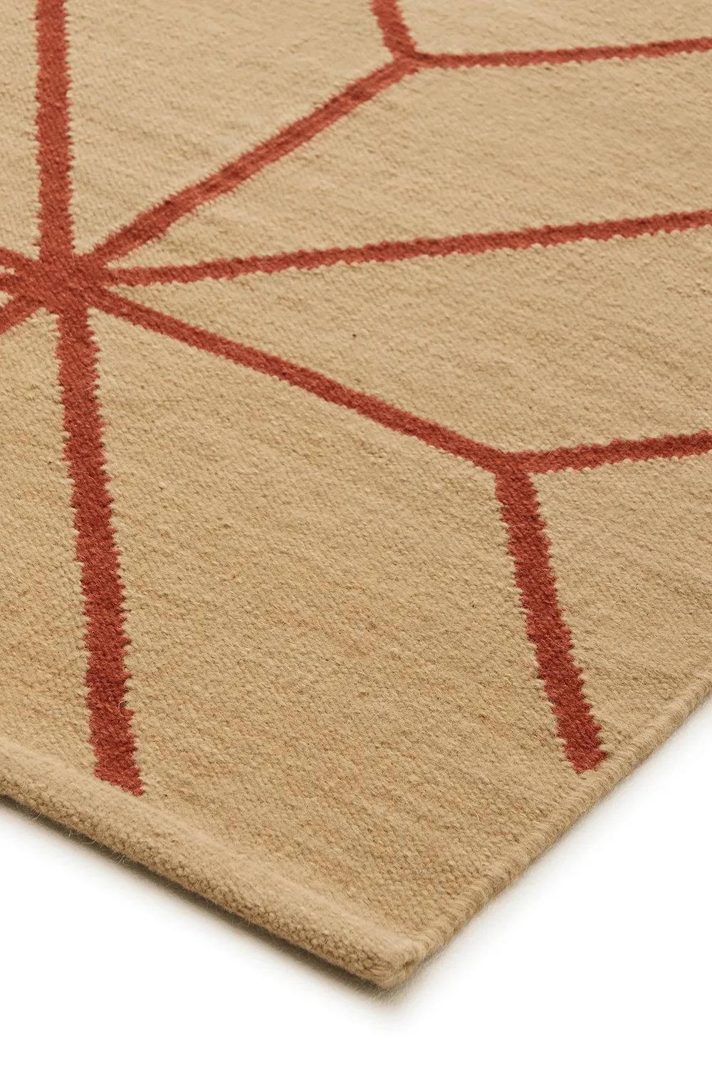 Ayur Teppich, Beige-Rost, 320x230 cm Chhatwal & Jonsson