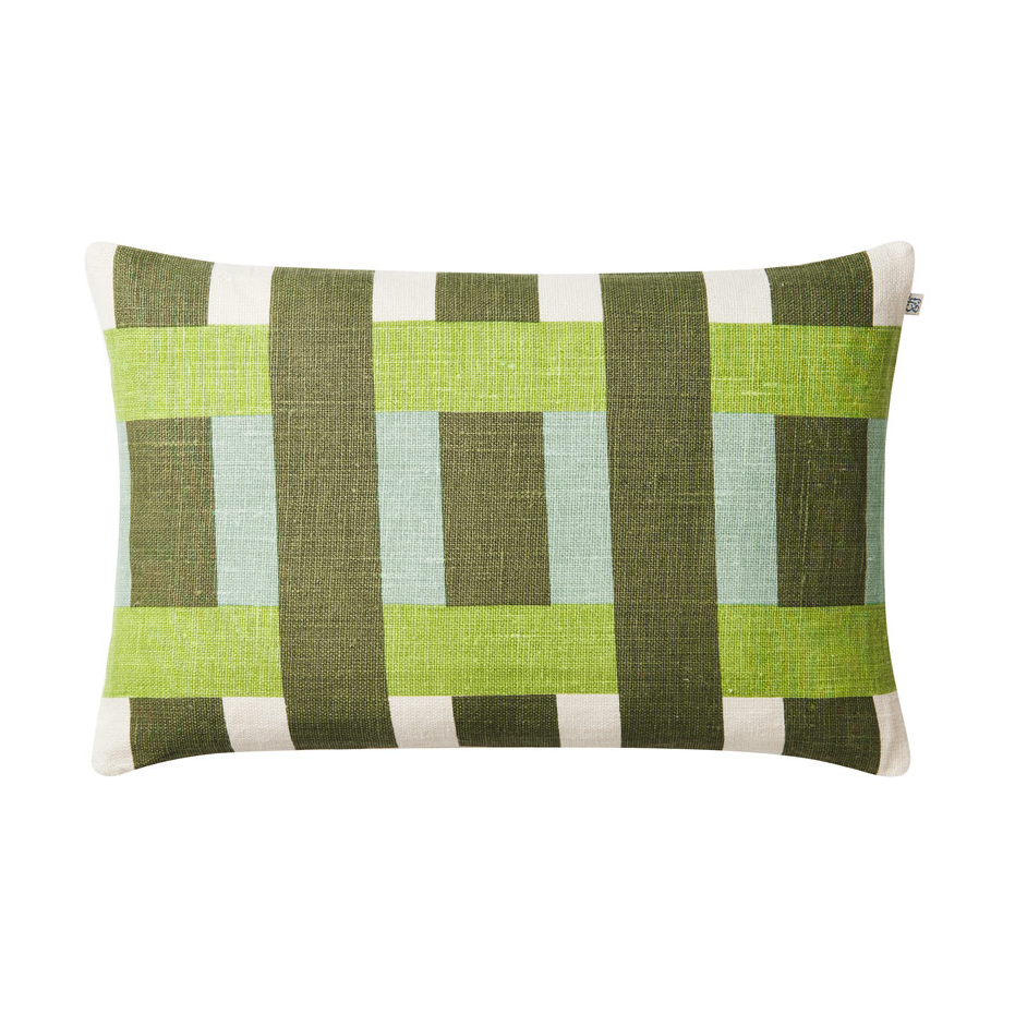 Chhatwal & Jonsson Benaras Kissenbezug 40x60 cm Cactus green-lime-aqua