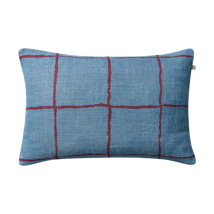 Chakra Kissenbezug 40x60 cm - Dusty blue-ruby - Chhatwal & Jonsson