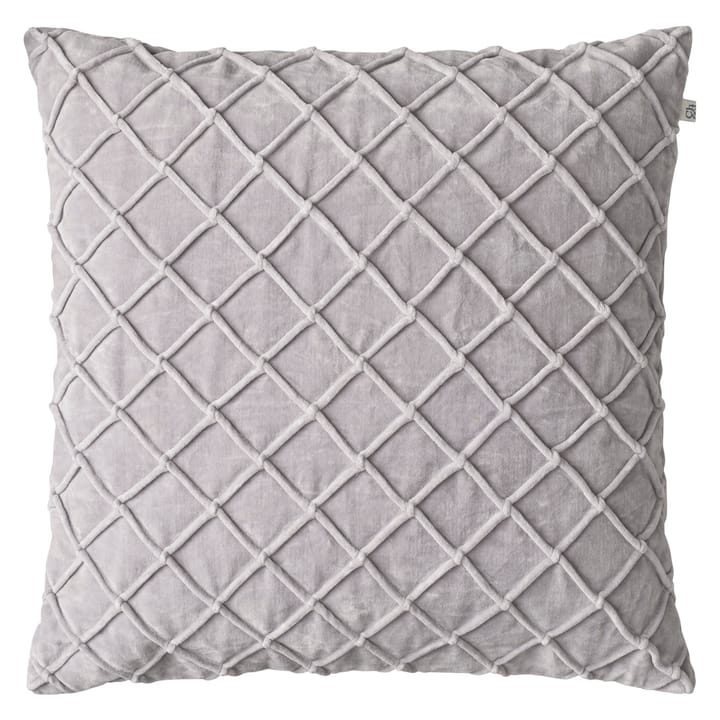 Deva Kissenbezug 50 x 50 cm - Silver grey - Chhatwal & Jonsson