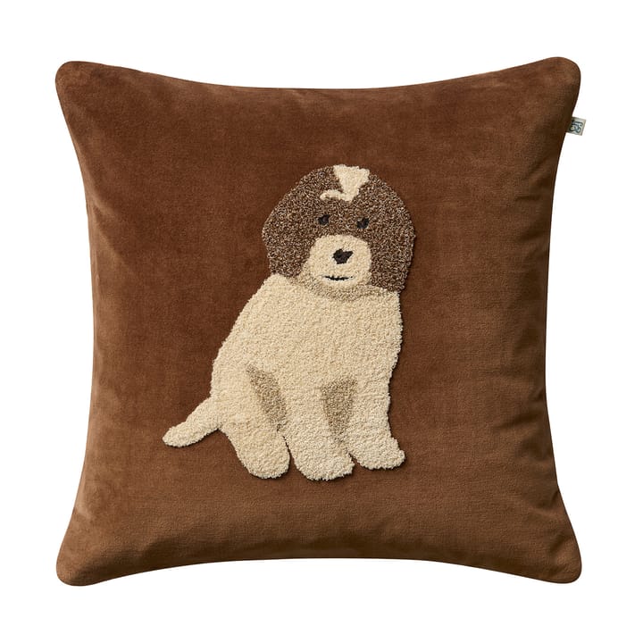 Doodle Kissenbezug 50x50 cm - Cognac - Chhatwal & Jonsson
